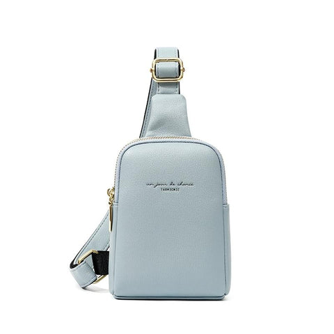 High Quality Mini Women's Leather Chest Bags