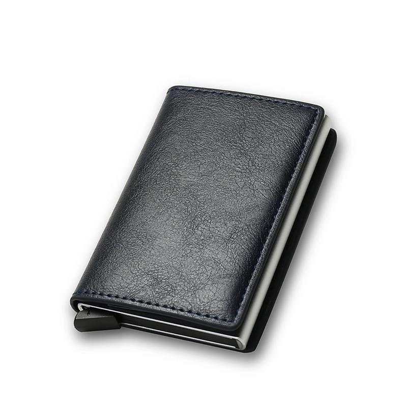 Vintage Mini Men's Leather Wallets For Card Money