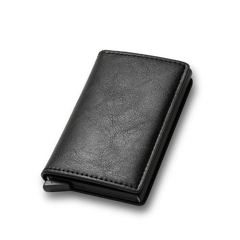 Vintage Mini Men's Leather Wallets For Card Money