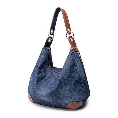 Vintage Causal Ladies' Denim Tote Bag