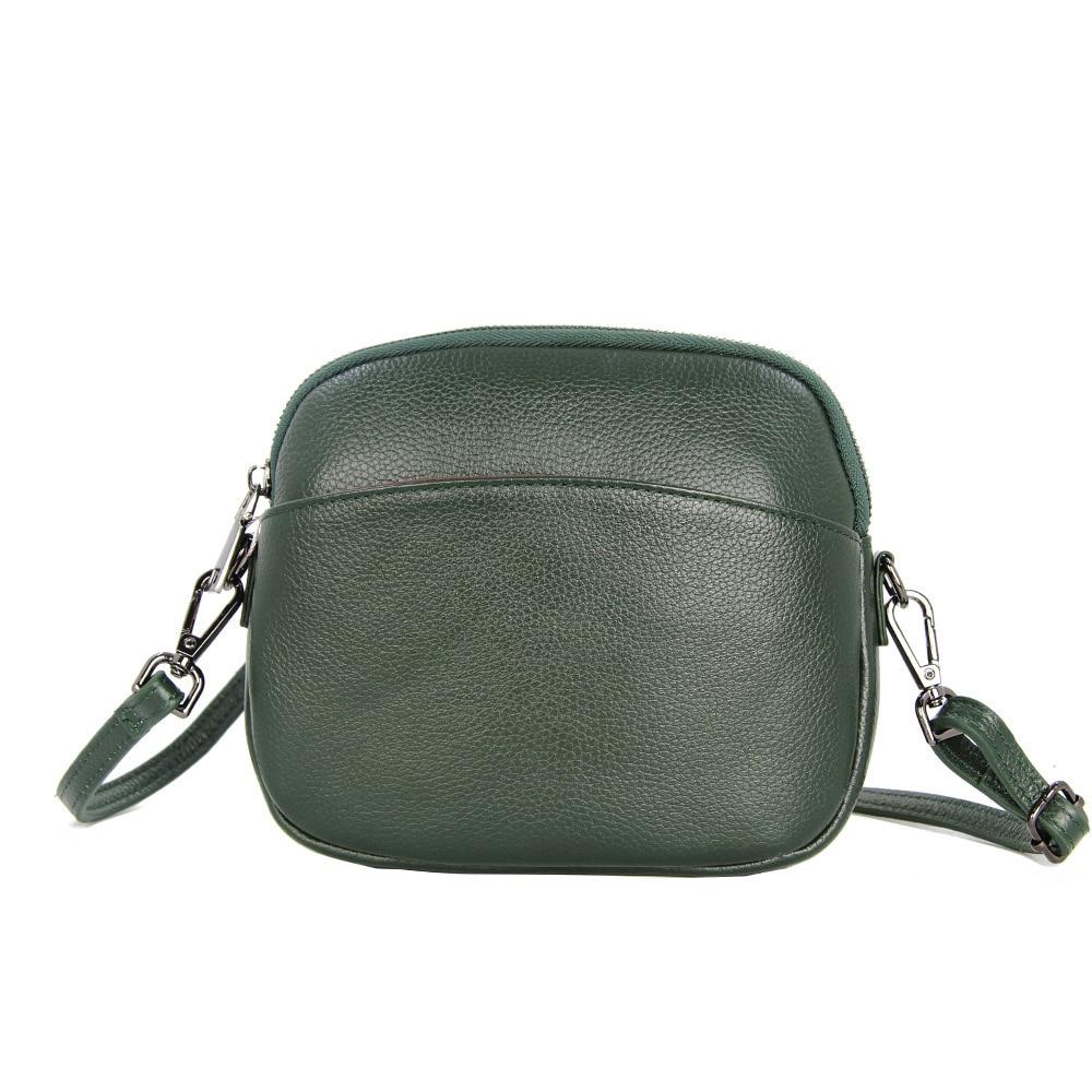 Casual Stylish Women's Shell Shape Genuine Leather Crossbody Bag