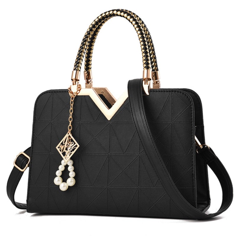 Stylish Women’s Top-handle Leather Totes Bag