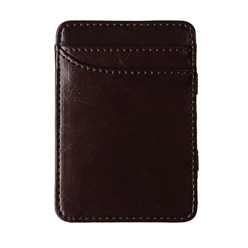 Fashionable Magic Leather Wallet For Credit Card Cash