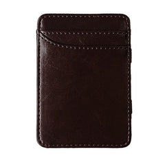 Fashionable Magic Leather Wallet For Credit Card Cash