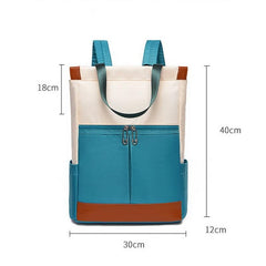 Large Capacity Casual Women's Waterproof Oxford Backpack For Laptop Travel