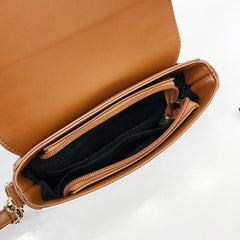 Casual Cute Women's Flap Leather Messenger Bags With Piano Pattern