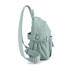 Fashionable Multi-functional Female Waterproof Nylon Backpack For Travel School