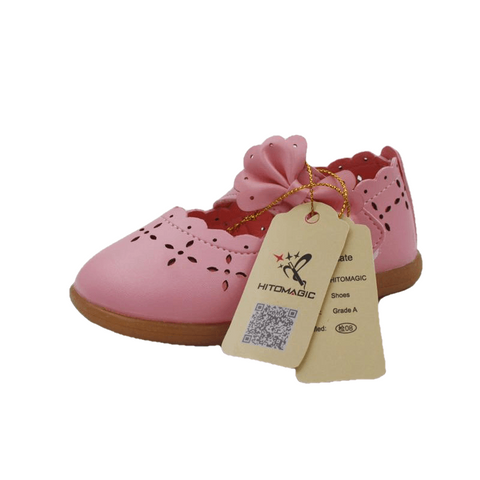 Sapatos de menina princesa Hollow Bowtie para crianças
