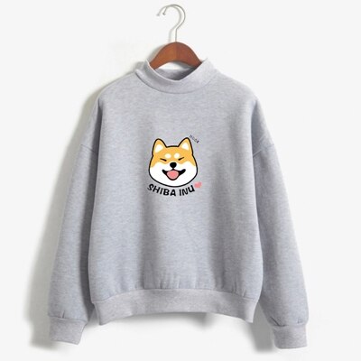 Casual Women Hoodies Fleece Autumn Cute Japanese Anime Pullover Sweatshirt