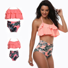 Matching Family Bathing Suits Mother Girl Bikini Set