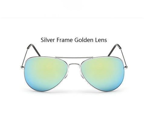Pilot Mirror Lunettes de soleil Vintage Outdoor Driving Oculos De Sol