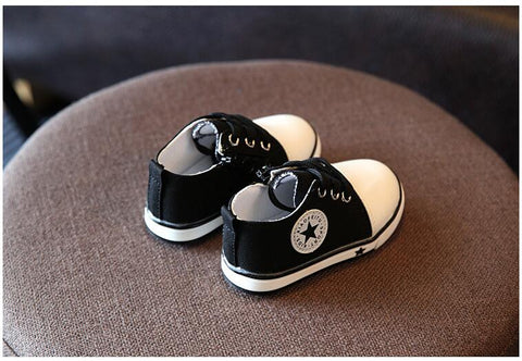 Comfortable Breathable Children's Canvas Sneakers