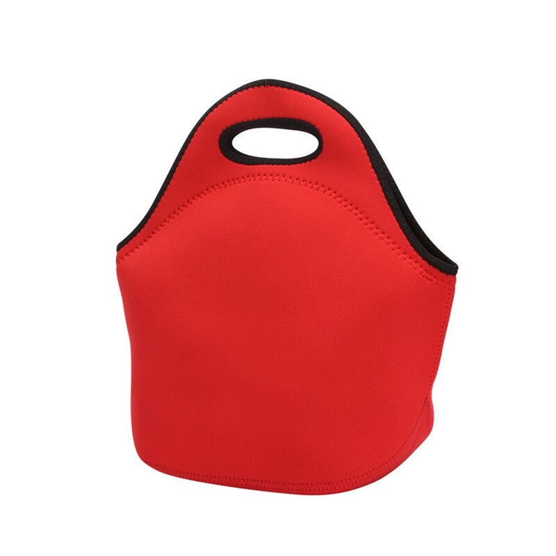 Casual Waterproof Neoprene Thermal Tote Bag For Bento