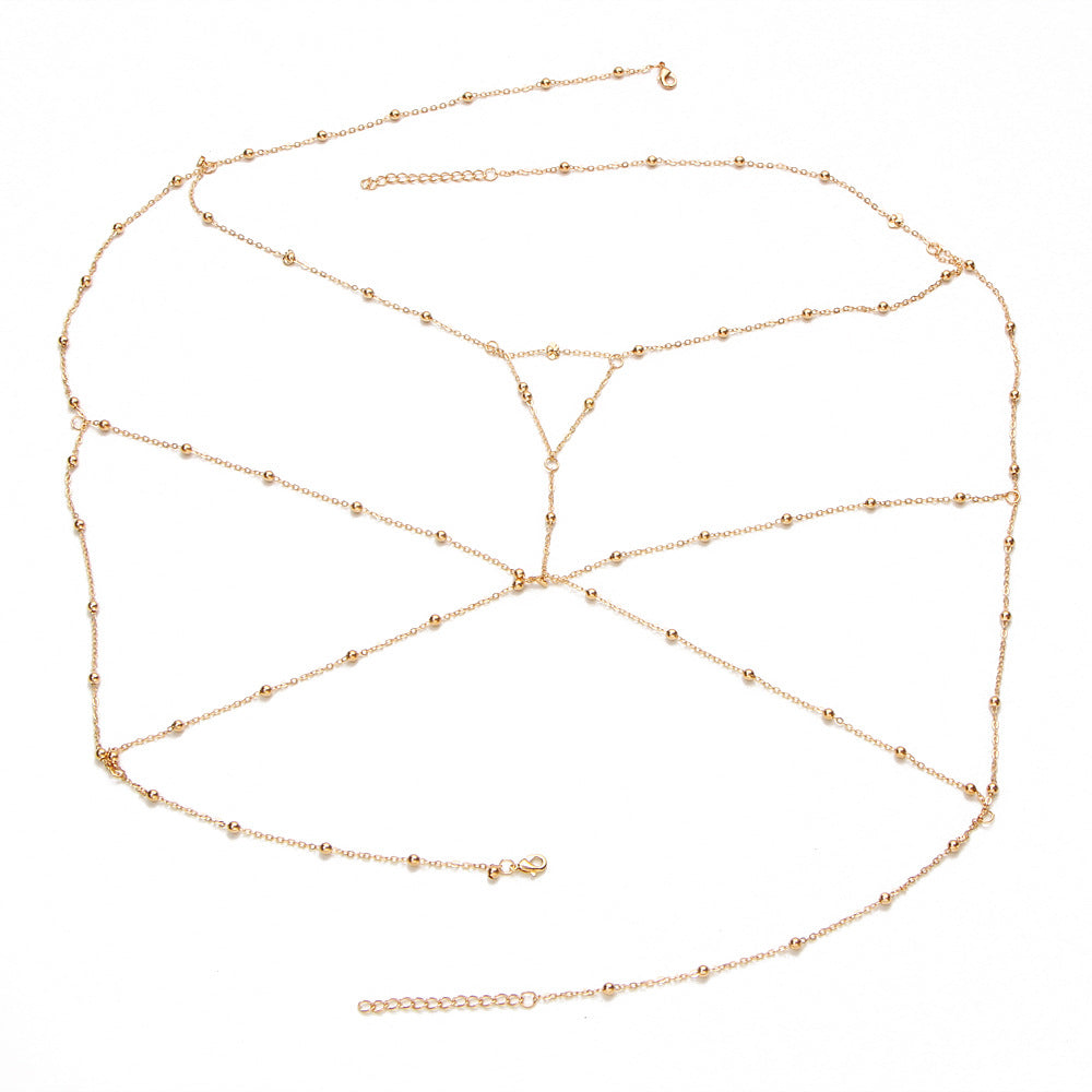 Body Chain Cross Beads Jewelry For Women - Sheseelady
