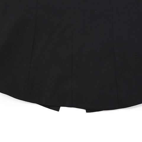 Elegant Trendy Ladies' Slim Long Sleeve Patchwork Coat With Single Button