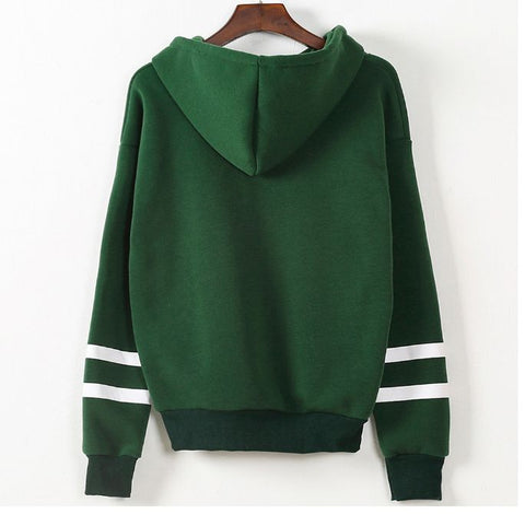 Autumn Casual Long Sleeve Hooded Pullover Sweatshirts Jumper Tracksuits&Sportswear For Women