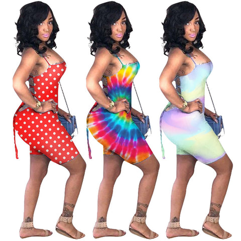 Shorts Super Sexy Feminino Strap Summer Rompers Women Jumpsuit Backless Combinaison Short Femme
