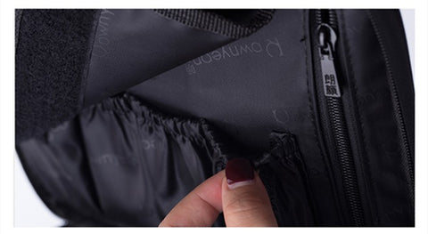 ナイロンブラック＆ローズ高品質旅行女性化粧品バッグ