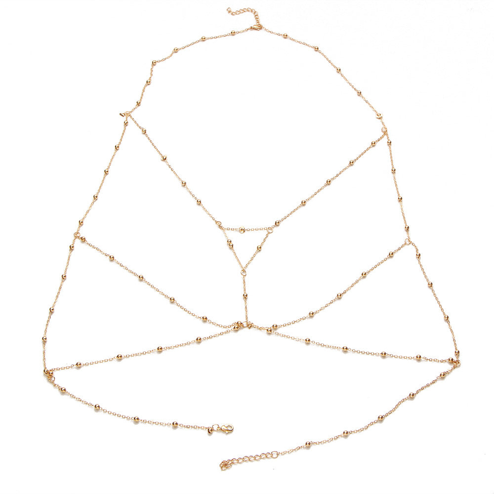 Body Chain Cross Beads Jewelry For Women - Sheseelady