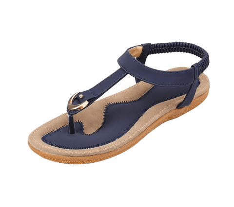 New Women Sandal Flat Heel Sandalias Femininas Summer Casual Single Shoes Woman Soft Bottom Slippers Sandales