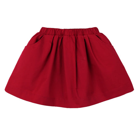 Family Clothing Long Sleeve Printed T-Shirt+Red Skirt&Shorts - Sheseelady