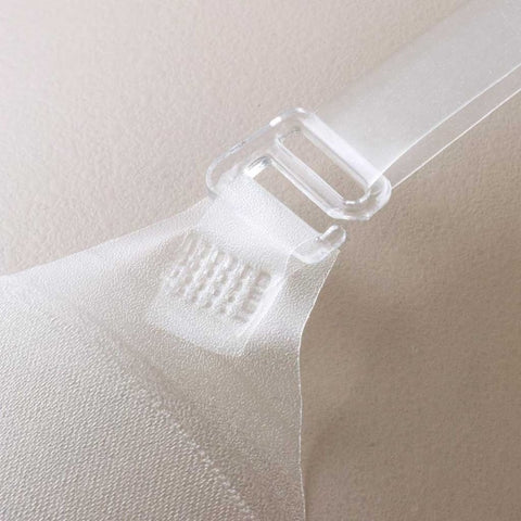 Sexy Thermoplastic Polyurethane Soft Cup Clear Bras With Shoulder Strap