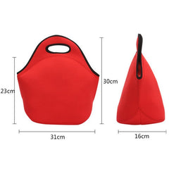 Casual Waterproof Neoprene Thermal Tote Bag For Bento