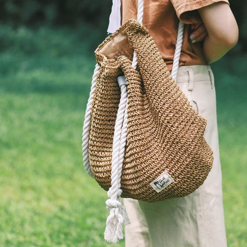 Fashionable Casual Women's Summer Straw Bag