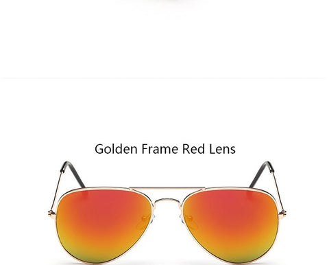 Pilot Mirror Lunettes de soleil Vintage Outdoor Driving Oculos De Sol
