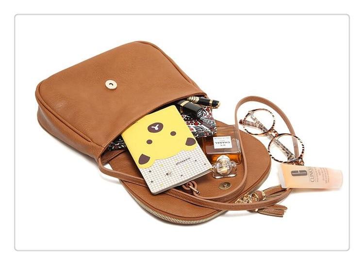 Pu Casual Flap Pocket Slang Bag