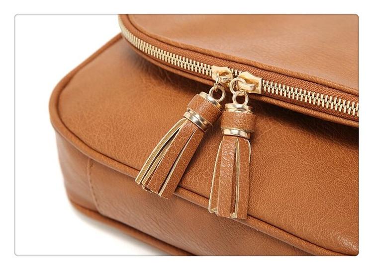 Pu Casual Flap Pocket Slang Bag