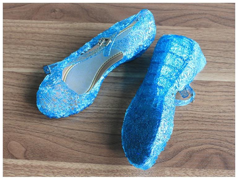 Baby Shoes Girls Sandals Anna&Elsa Kids Baby Shoes Elsa Princess And Cosplay Shoes Party And Comfortable - Sheseelady