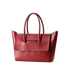 Stylish Leisure Women's Soft Genuine Leather Handbag