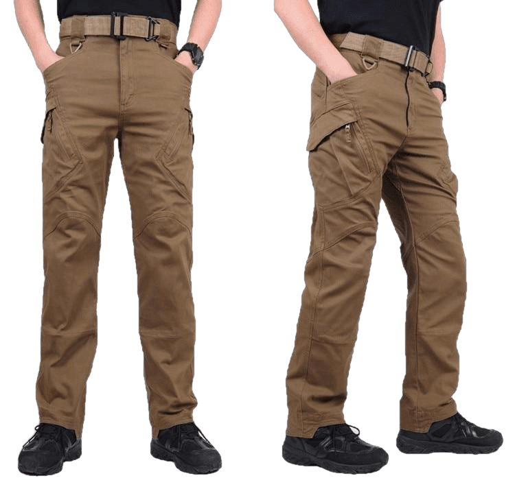 Military Cargo Combat Trousers - Cotton Casual Pants