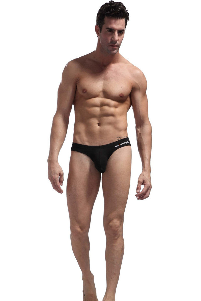 Men's Sexy ComfortableCotton Briefs With U Convex Big Penis Pouch