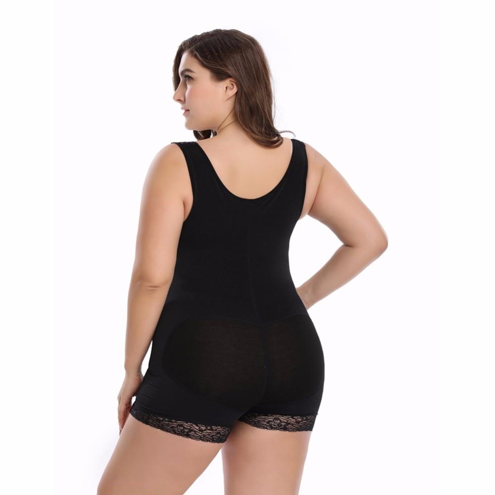 Full Body Shaper Shapewear Powernet Slimming Briefs Butt Lift Tummy Control Waist Trainer Plus Size - Sheseelady