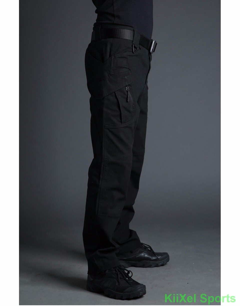 Military Cargo Combat Trousers - Cotton Casual Pants