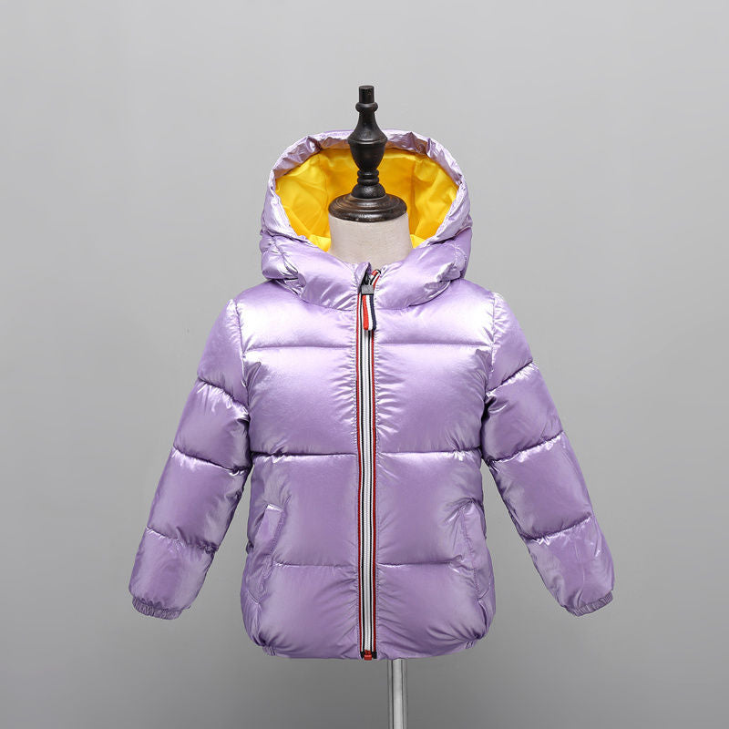 Children Winter Jacket Casual Hooded Coat - Sheseelady