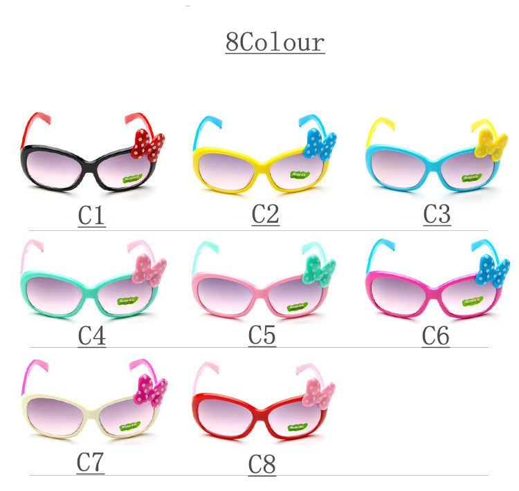 Children Goggle Girls Alloy Sunglasses Hot Fashion Boys Girls Baby Child Classic Retro Cute Sun Glasses Uv400 - Sheseelady