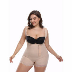 Full Body Shaper Shapewear Powernet Slimming Briefs Butt Lift Tummy Control Waist Trainer Plus Size - Sheseelady