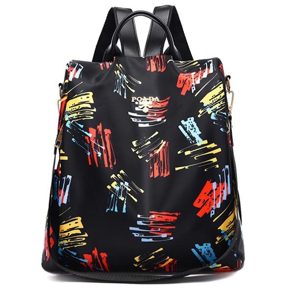 Fashion Large Capacity Women's Anti-theft Waterproof Oxford Backpack