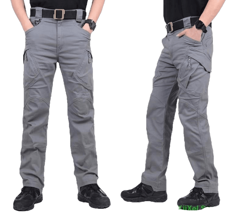 Military Cargo Combat Trousers - Cotton Casual Pants