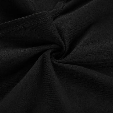 Sexy Women's Patchwork High Waist Bodycon Bodysuits Black Contrast Color