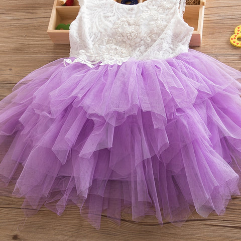 Stylish Lovely Girls' Lace Princess Dresses For Party Ceremony