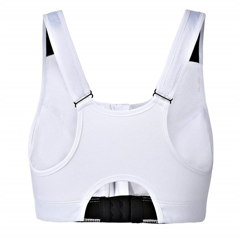 Hot Women Zipper Push Up Sports Bras Vest Underwear Shockproof Breathable Gym Fitness Athletic Running Yoga Bh Sport Tops - Sheseelady