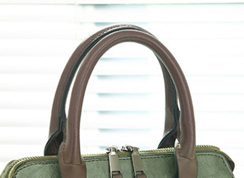 Retro Stylish Ladies' Soft Leather Crossbody Bags With Tassel Hanging