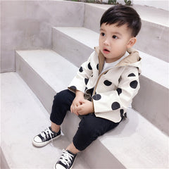 Baby Kids Jacket Coat Toddler Wear On Both Side Windbreak Fall Children Trench Coat Outerwear Baby Boys Girls Clothes - Sheseelady