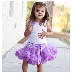 Baby Girls Tutu Skirt Fluffy Children Ballet Kids Pettiskirt Baby Girl Skirts Princess Tulle Party Dance Skirts For Girls - Sheseelady