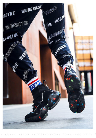 Winter Casual Male Waterproof Lace-up Boot Shape Sneakers