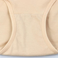 Women Comfortable Cotton High Waist Underwear Ultra-Thin Briefs